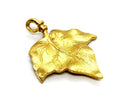 Pendentif Feuille Or jaune - Castafiore