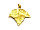 Pendentif Feuille Or jaune - Castafiore