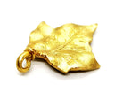 Pendentif Feuille Or jaune - Castafiore