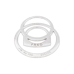 Pendentif FRED "Success" en or blanc - Castafiore