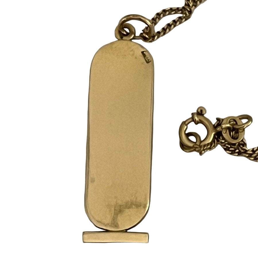 Pendentif Hiéroglyphes en or jaune - Castafiore