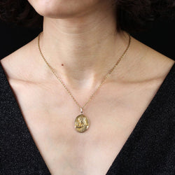 Pendentif KARO en or jaune - Castafiore