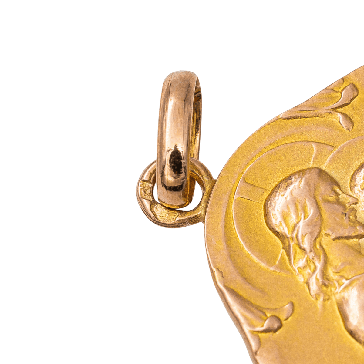 Pendentif Médaille religieuse Or jaune - Castafiore