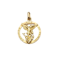 Pendentif MELLERIO Saint Michel en or - Castafiore