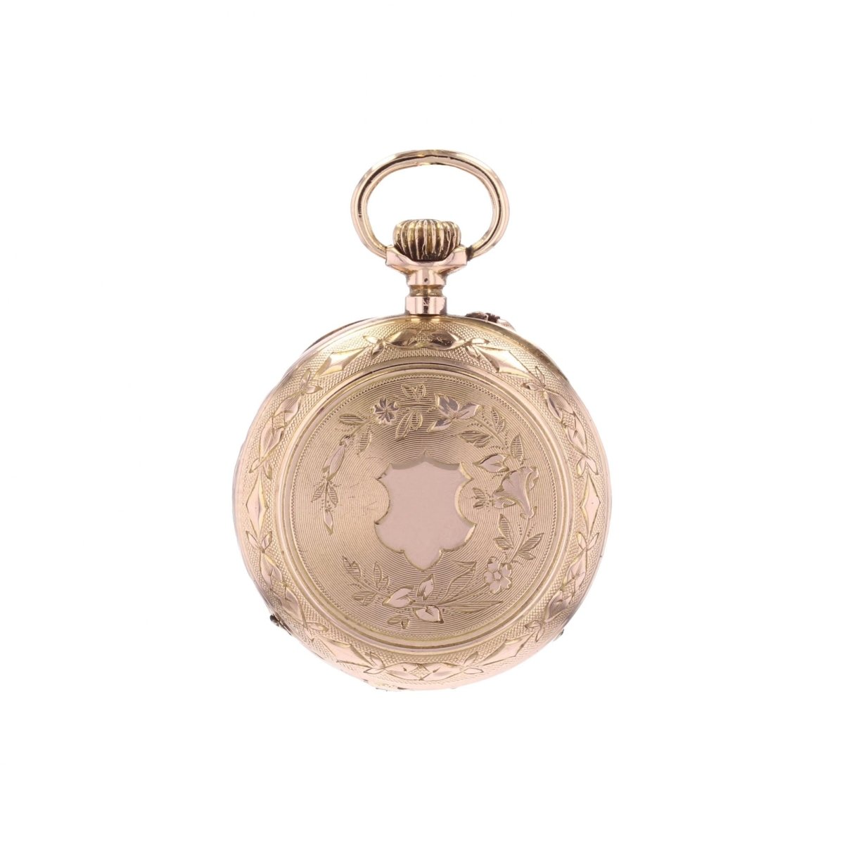 Pendentif MONTRE De col en or rose - Castafiore