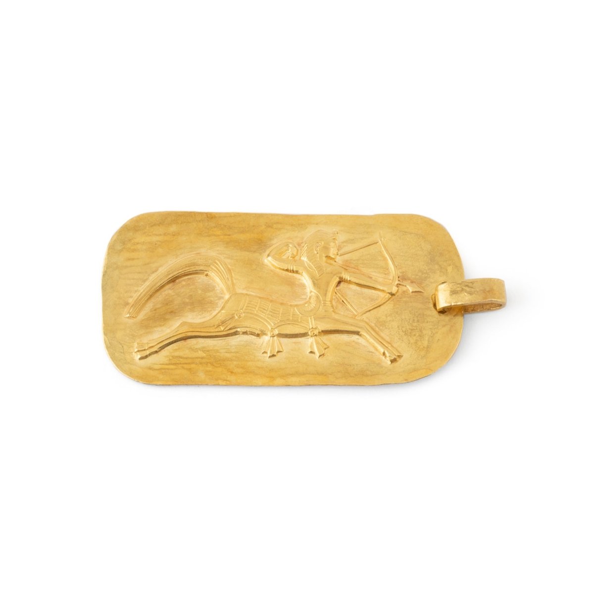 Pendentif O.J PERRIN par GEORGES LENFANT "Sagittaire" en or jaune - Castafiore