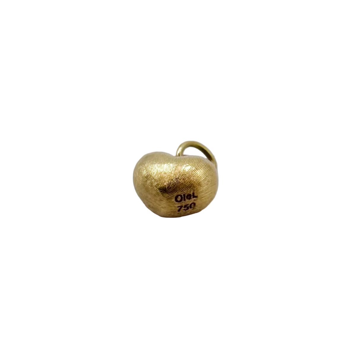 Pendentif OLE LYNGGAARD Coeur en or jaune - Castafiore