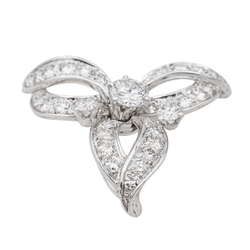 Pendentif Or blanc Diamant - Castafiore