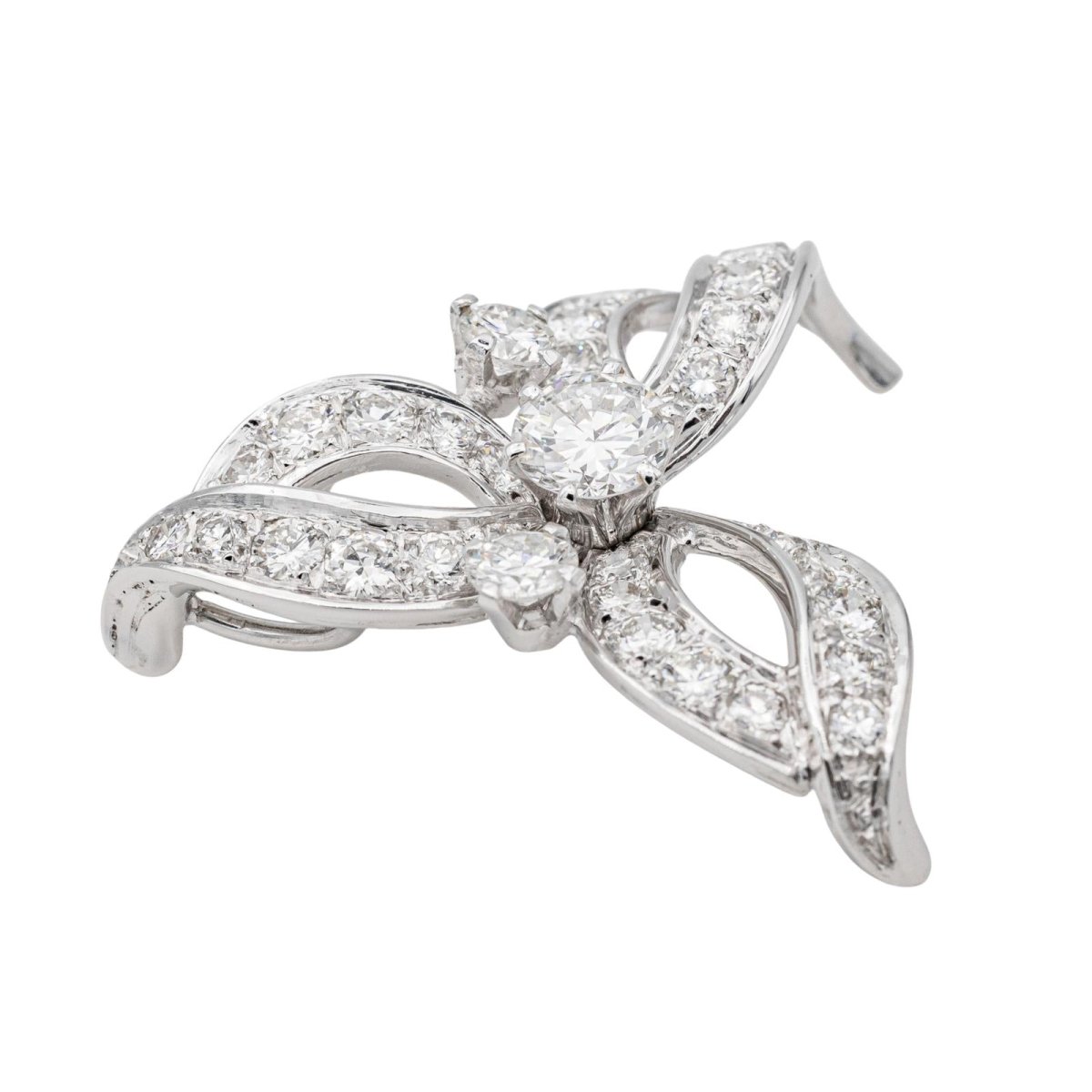 Pendentif Or blanc Diamant - Castafiore