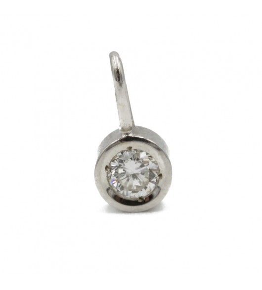 Pendentif - Or blanc Et Diamant - Castafiore