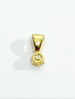 Pendentif Or Et Diamants - Castafiore