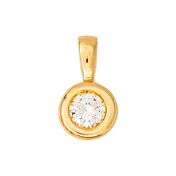 Pendentif Or jaune Diamant - Castafiore