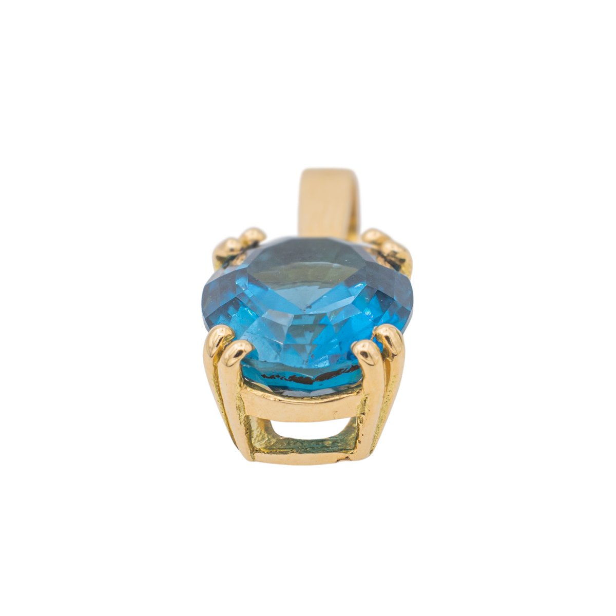 Pendentif Or jaune Indigolite - Castafiore