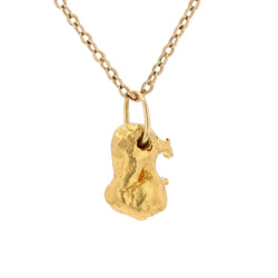 Pendentif PEPITE en or jaune - Castafiore