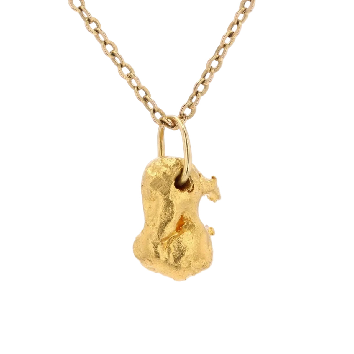 Pendentif PEPITE en or jaune - Castafiore