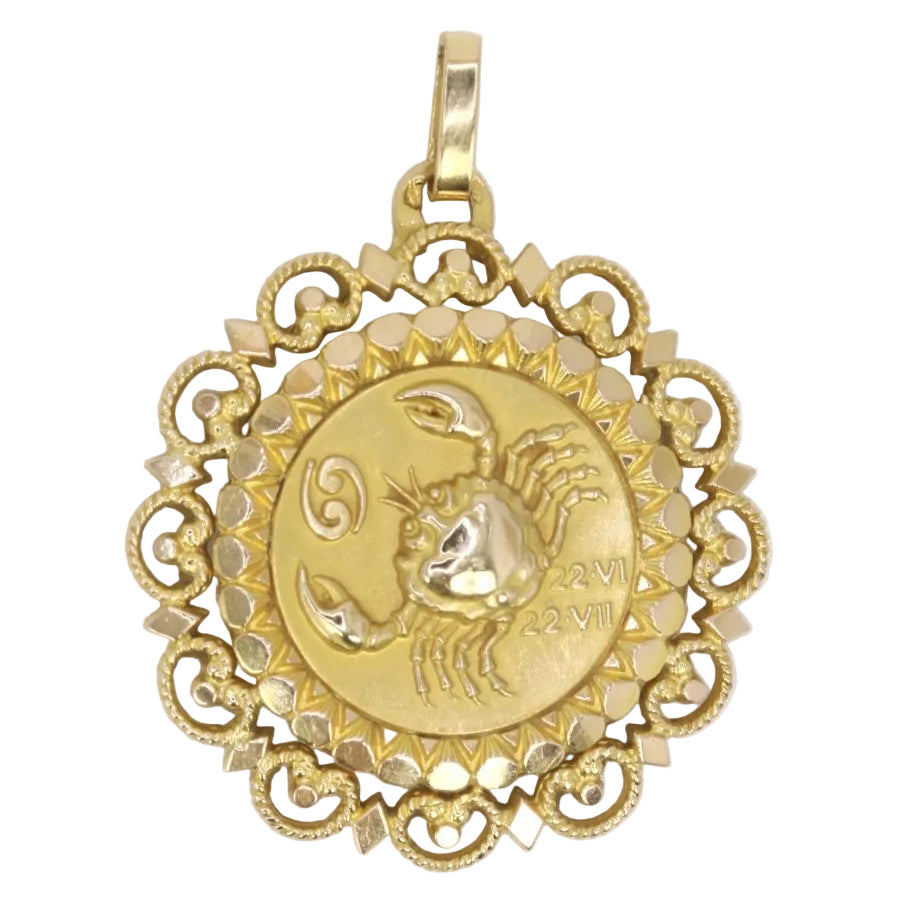 Pendentif PERROUD Signe zodiaque en or jaune - Castafiore