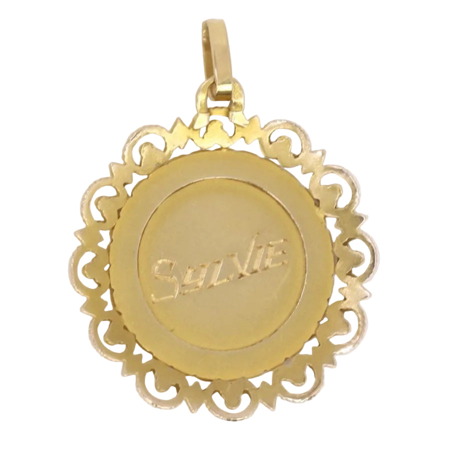 Pendentif PERROUD Signe zodiaque en or jaune - Castafiore