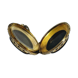 Pendentif Photo en or jaune et onyx - Castafiore