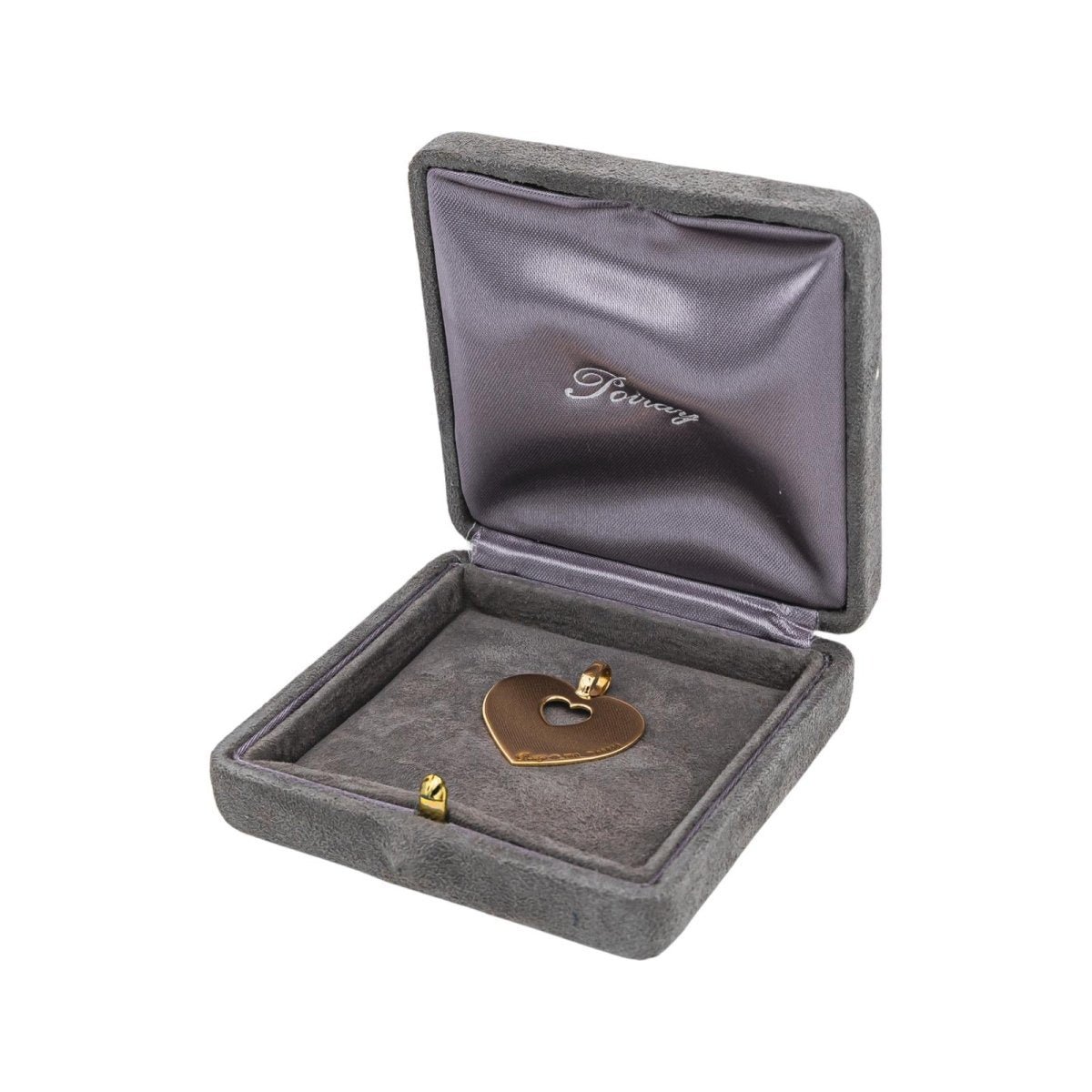 Poiray Heart Pendant Yellow gold