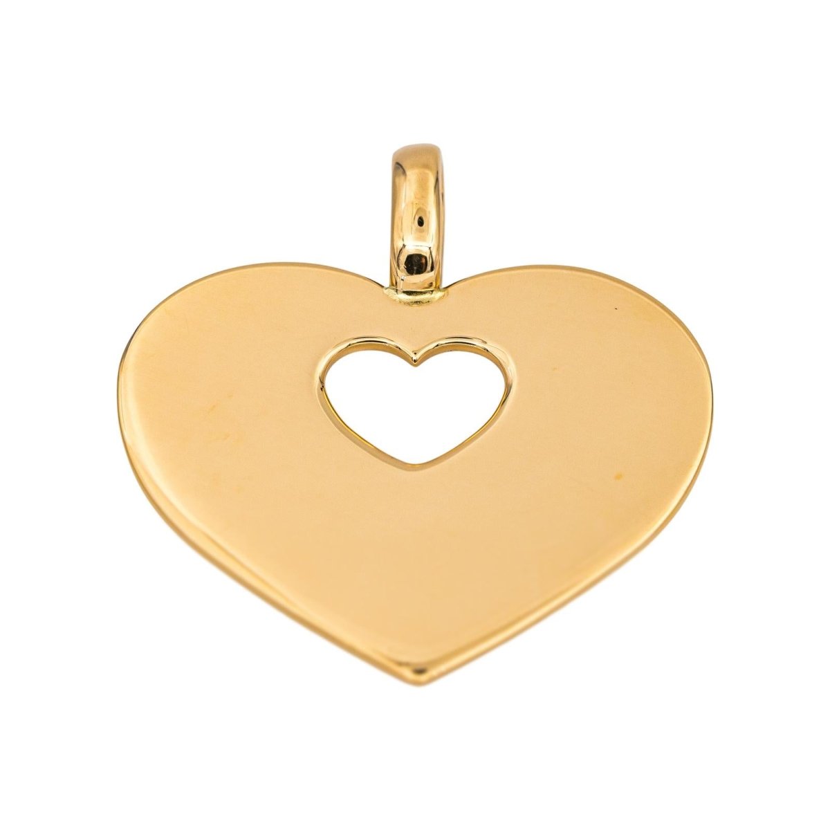 Poiray Heart Pendant Yellow gold