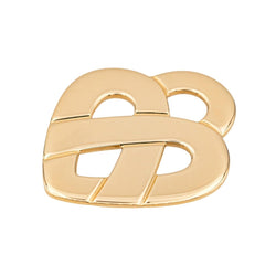Pendentif POIRAY "Cœur entrelacé" en or jaune - Castafiore