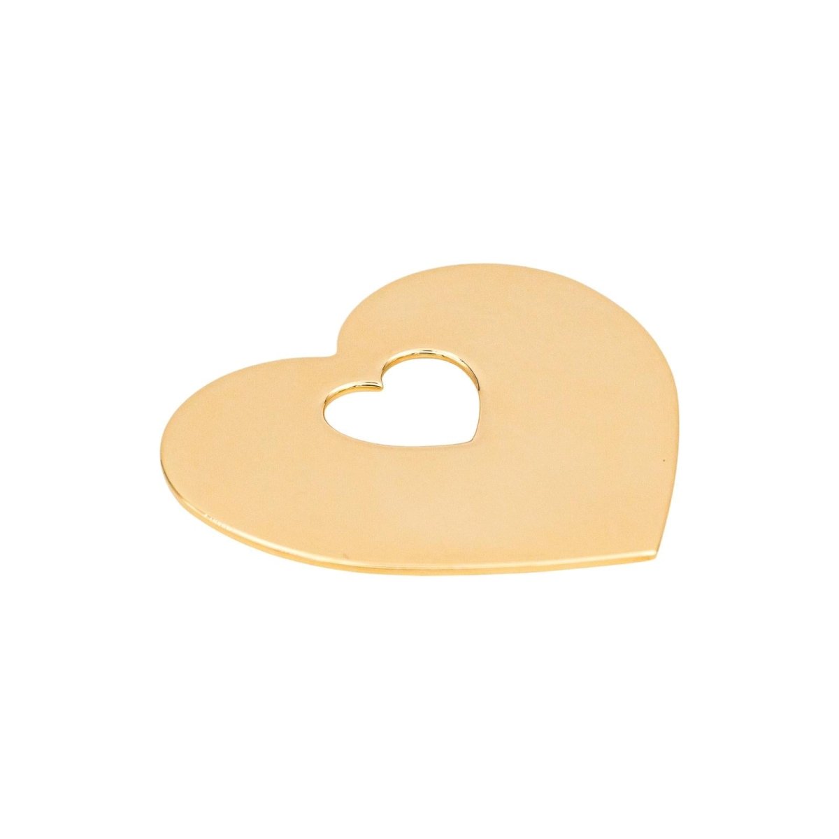 Pendentif POIRAY "Coeur Secret" en or blanc - Castafiore