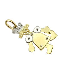 Pendentif POMELLATO en or jaune et or blanc - Castafiore