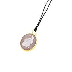 Pendentif POMELLATO "Eva" en or rose et camée - Castafiore