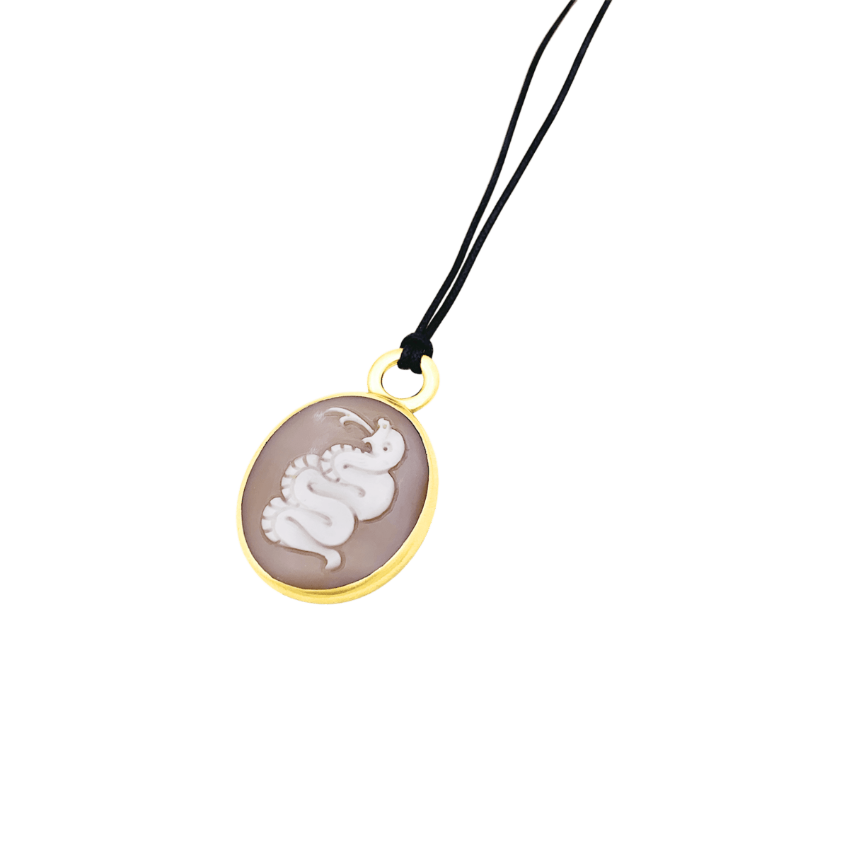 Pendentif POMELLATO "Eva" en or rose et camée - Castafiore