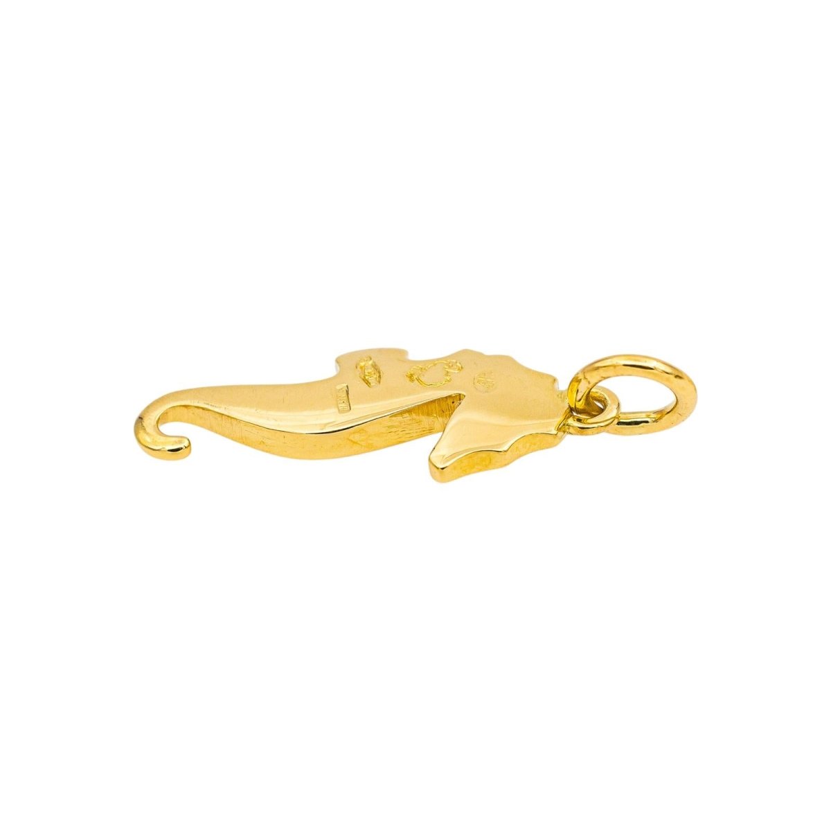 Pendentif POMELLATO "Hippocampe" en or jaune - Castafiore