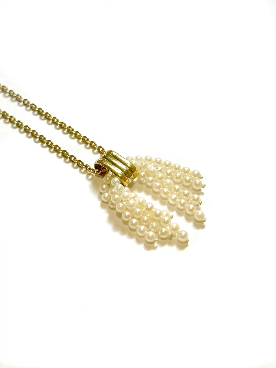 Pendentif pompon de perles de Cartier - Castafiore