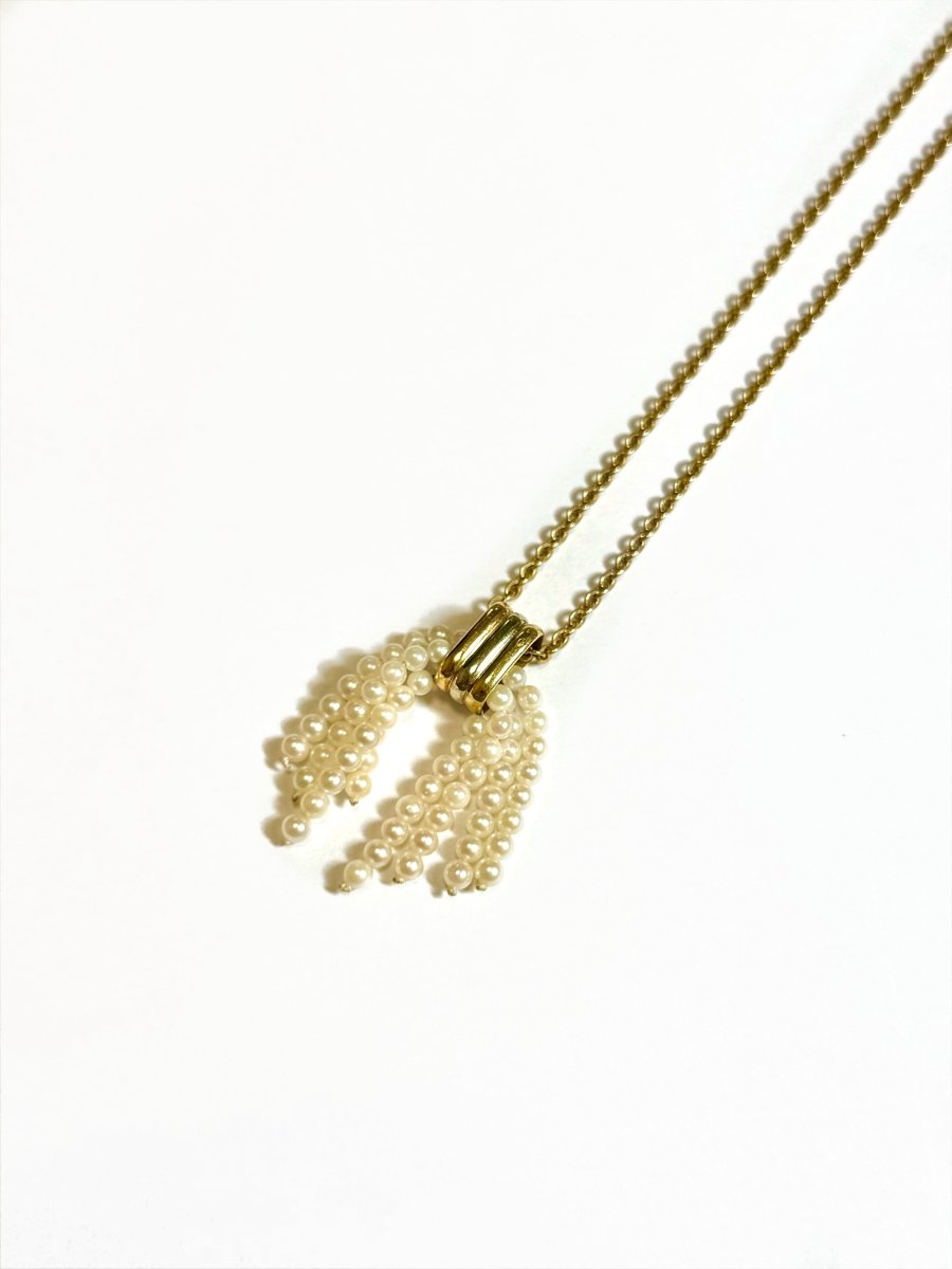 Pendentif pompon de perles de Cartier - Castafiore