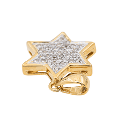 Pendentif Religieux Or jaune Diamant - Castafiore