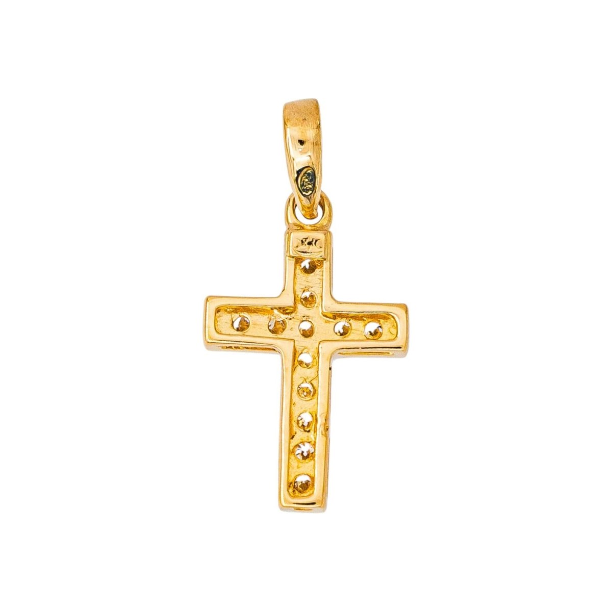 Pendentif Religieux Or jaune Diamant - Castafiore
