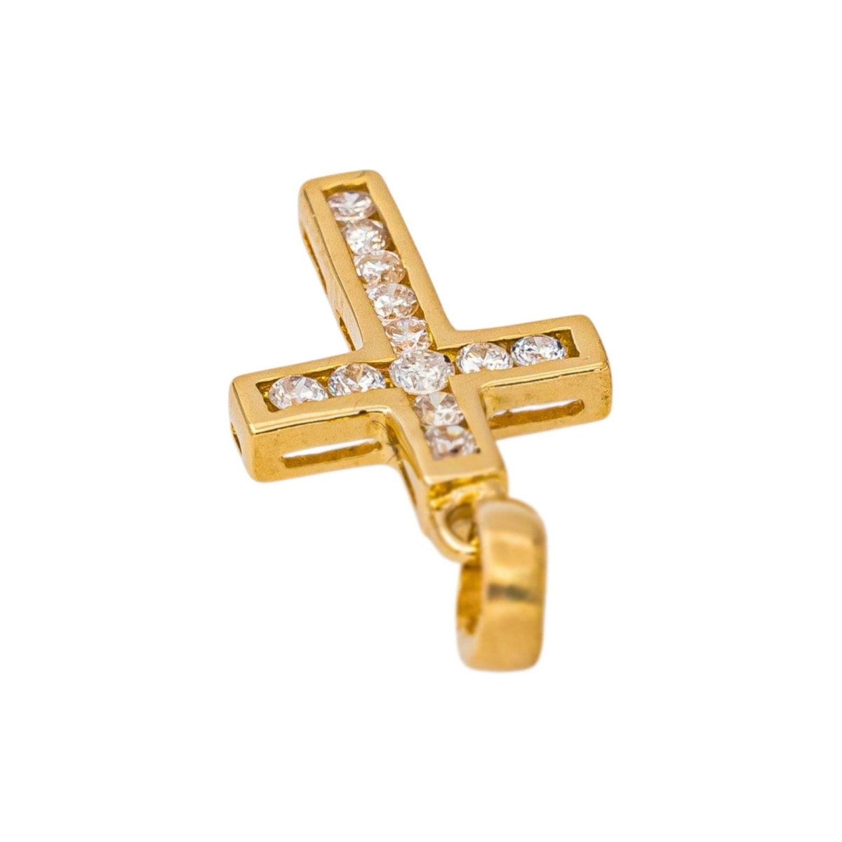 Pendentif Religieux Or jaune Diamant - Castafiore