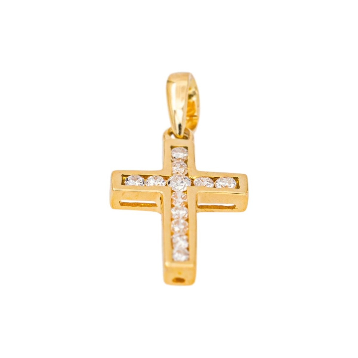 Pendentif Religieux Or jaune Diamant - Castafiore