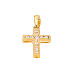 Pendentif Religieux Or jaune Diamant - Castafiore
