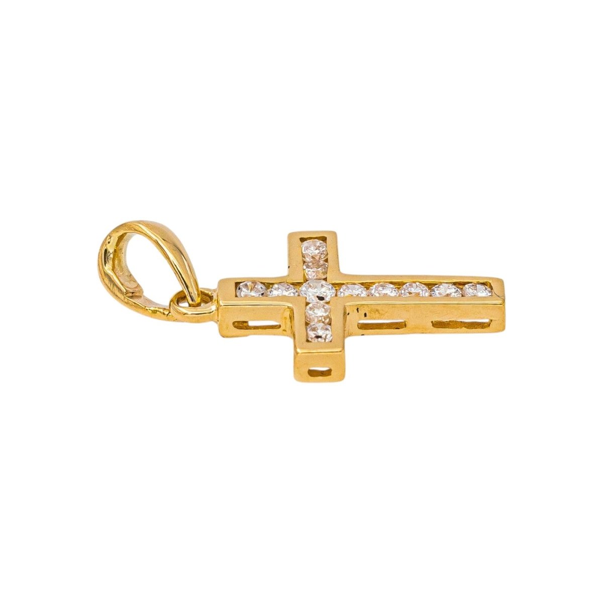 Pendentif Religieux Or jaune Diamant - Castafiore