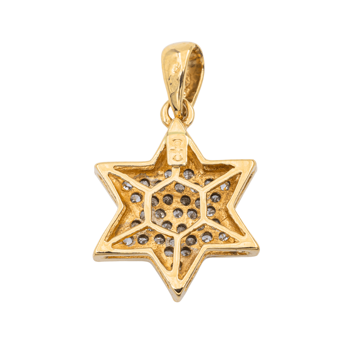 Pendentif Religieux Or jaune Diamant - Castafiore