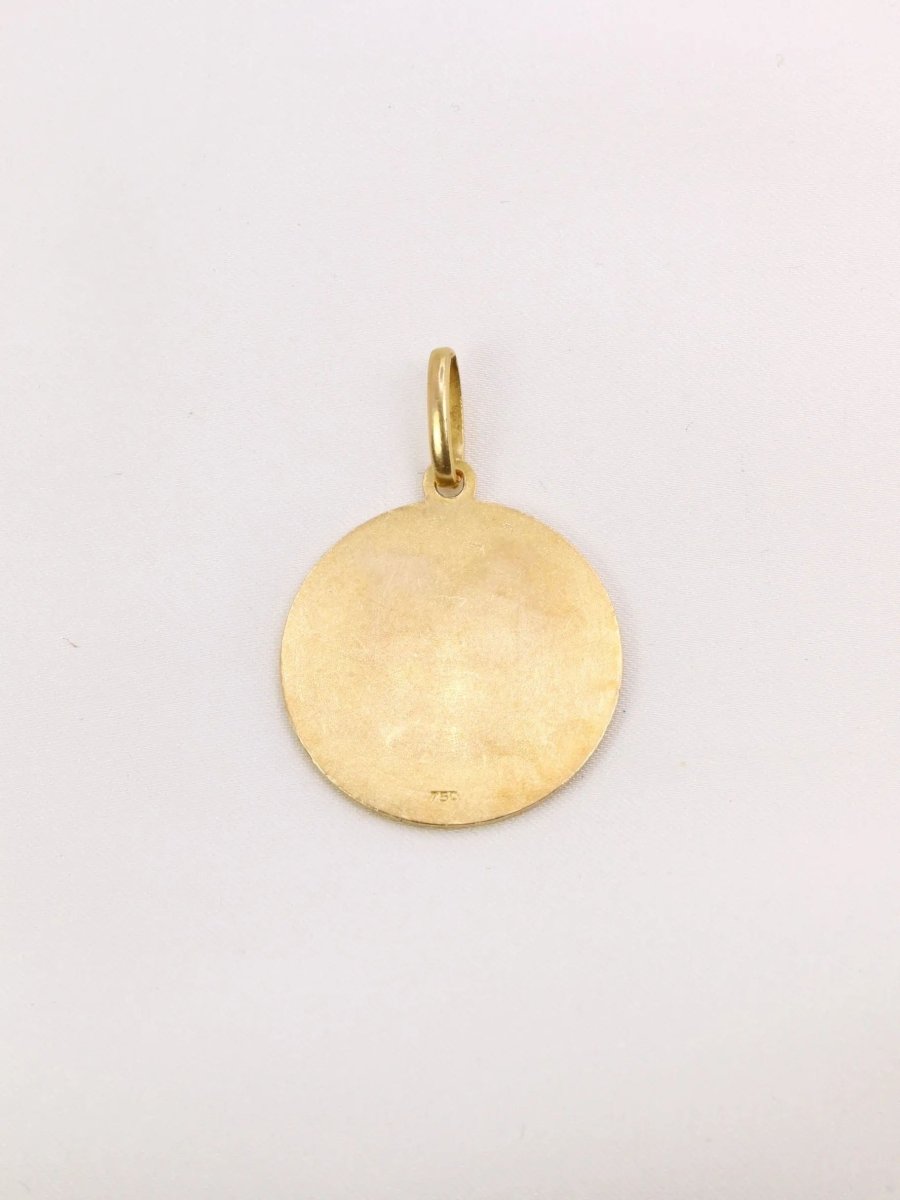 Pendentif signe Lion or jaune - Castafiore