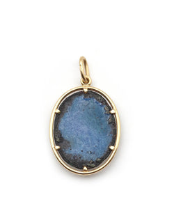 Pendentif souvenir "À l’amitié" en émail et or - Castafiore