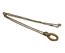 PENDENTIF SUR CHAINE BOUCHERON SERPENT DE BOHEME OR 18K ET DIAMANTS - Castafiore