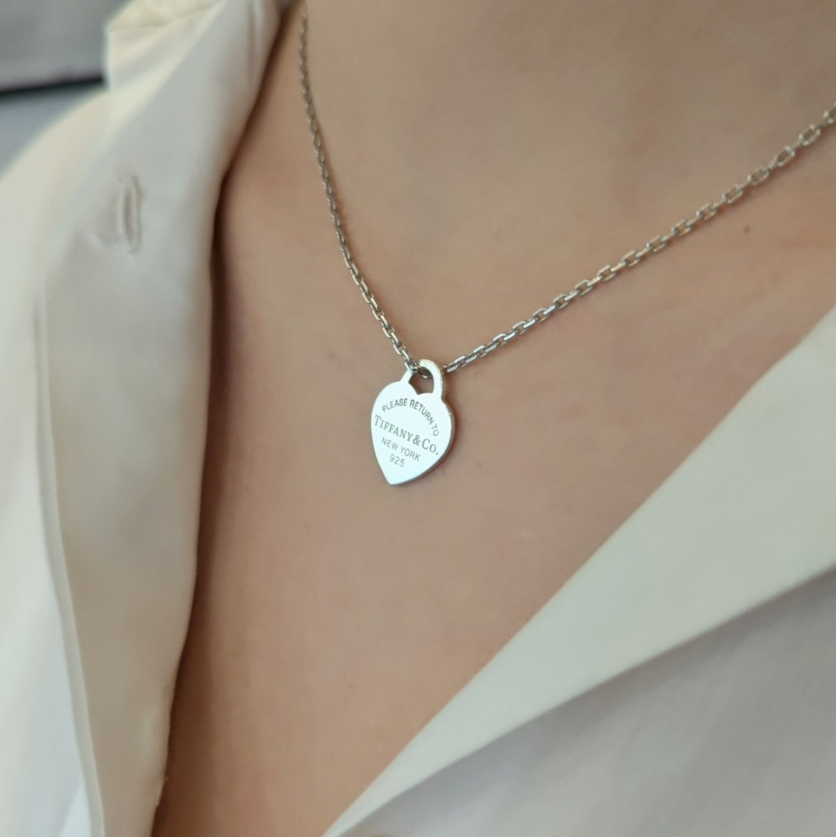 Pendentif TIFFANY & CO. "Return to Tiffany" en argent - Castafiore