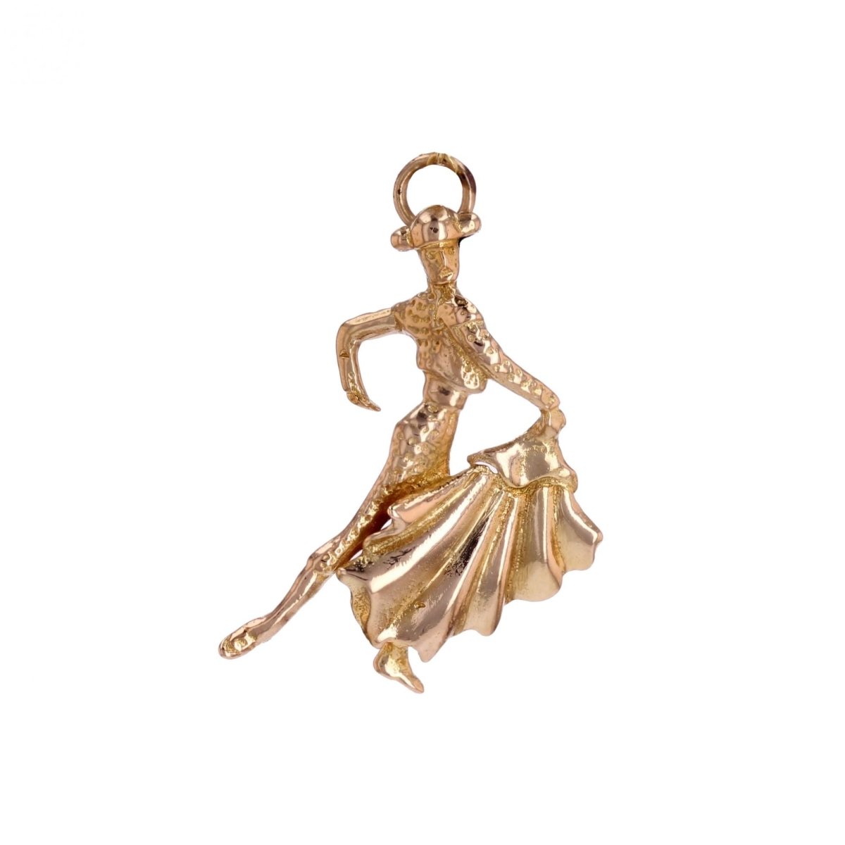 Pendentif Torero Matador en or jaune - Castafiore