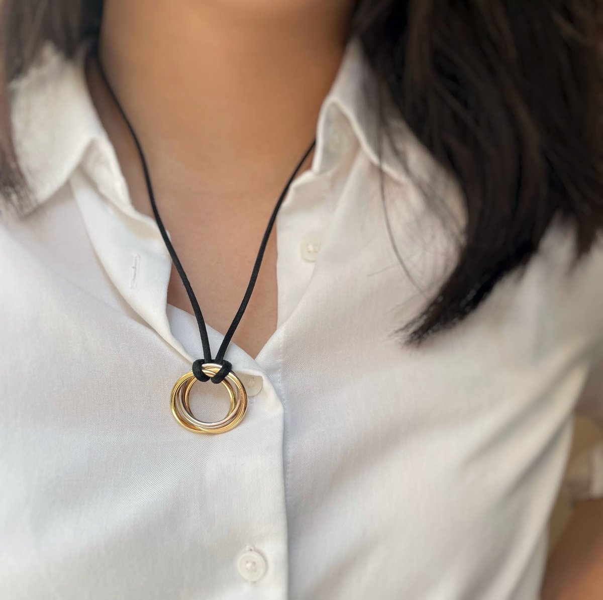 Pendentif Trinity GM - Cartier - Castafiore