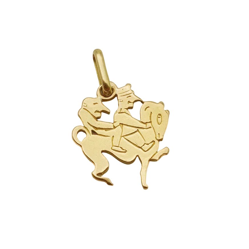 Pendentif VAN CLEEF & ARPELS "Les 3 inséparables" en or jaune - Castafiore