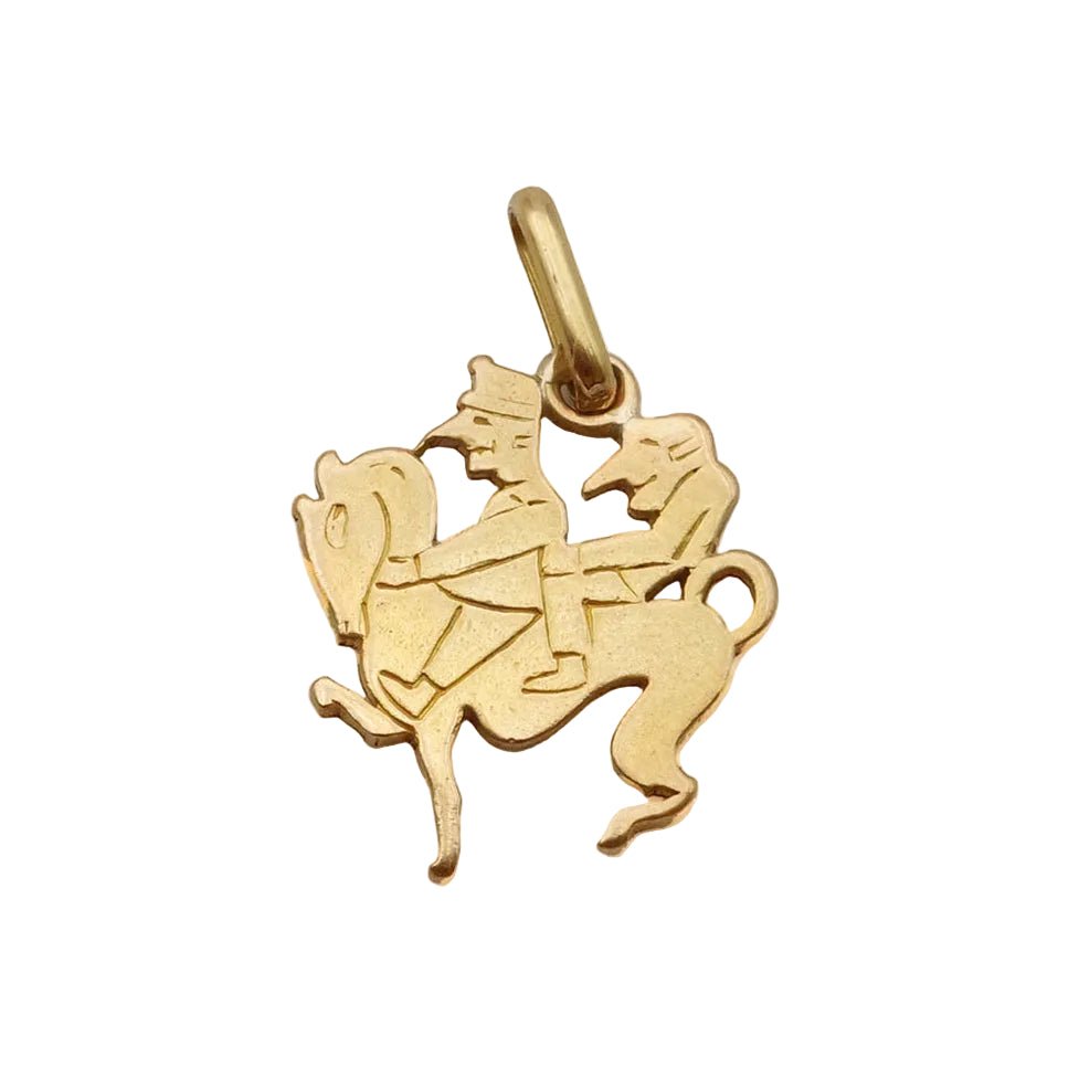 Pendentif VAN CLEEF & ARPELS "Les 3 inséparables" en or jaune - Castafiore