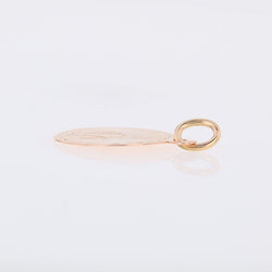 Small antique medal rose gold Miraculous Virgin