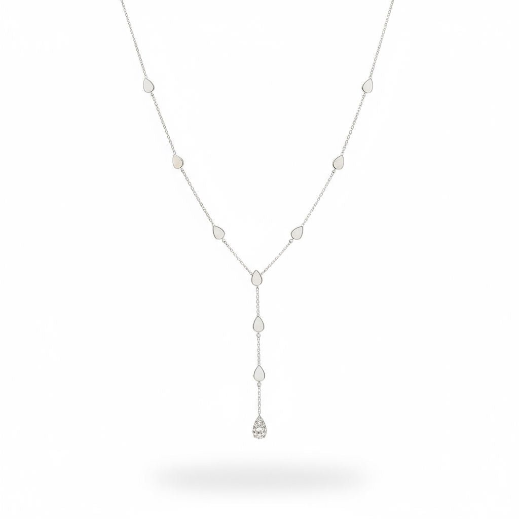 Piaget - Collier « Lucea » Or blanc et Diamants - Castafiore