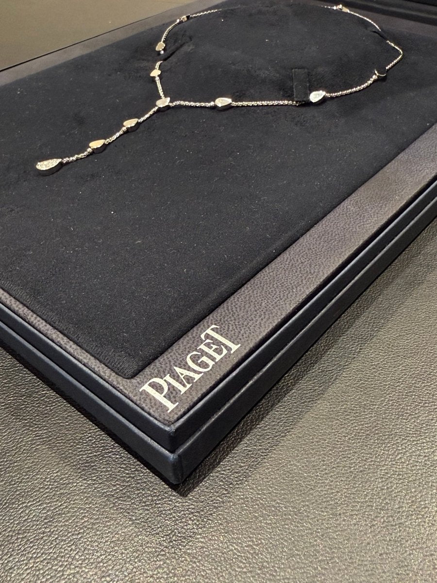 Piaget - Collier « Lucea » Or blanc et Diamants - Castafiore